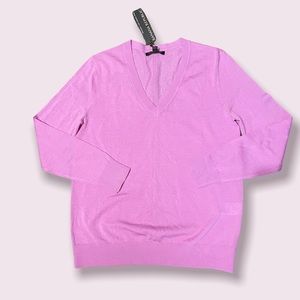 V-neck Merino Wool Sweater